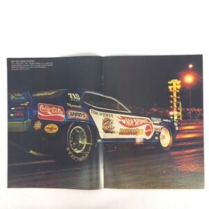 Vintage 1972 Hot Wheels Tom McEwen Mongoose II Duster Print Ad Collector Display